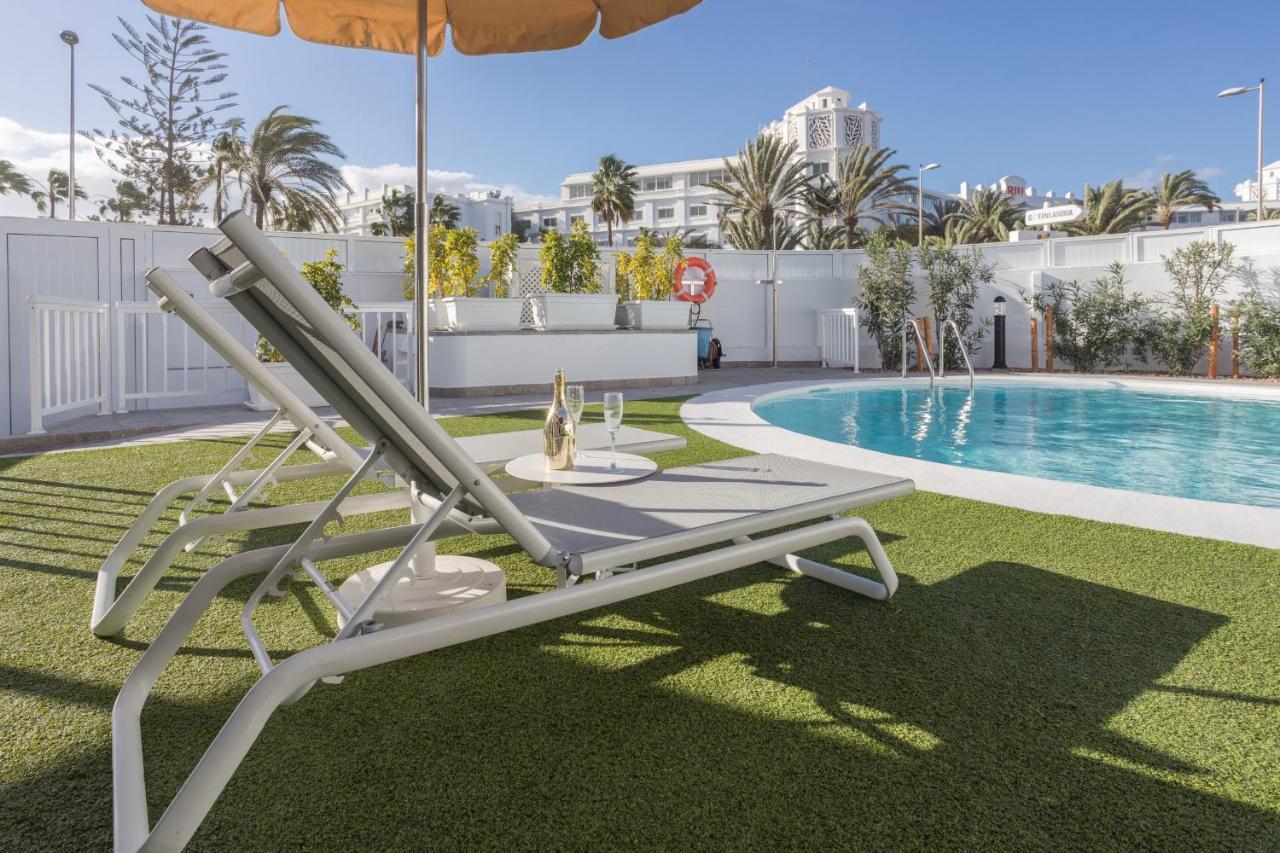 Nueva!!! Villa playa del inglés piscina privada climatizada Extérieur photo