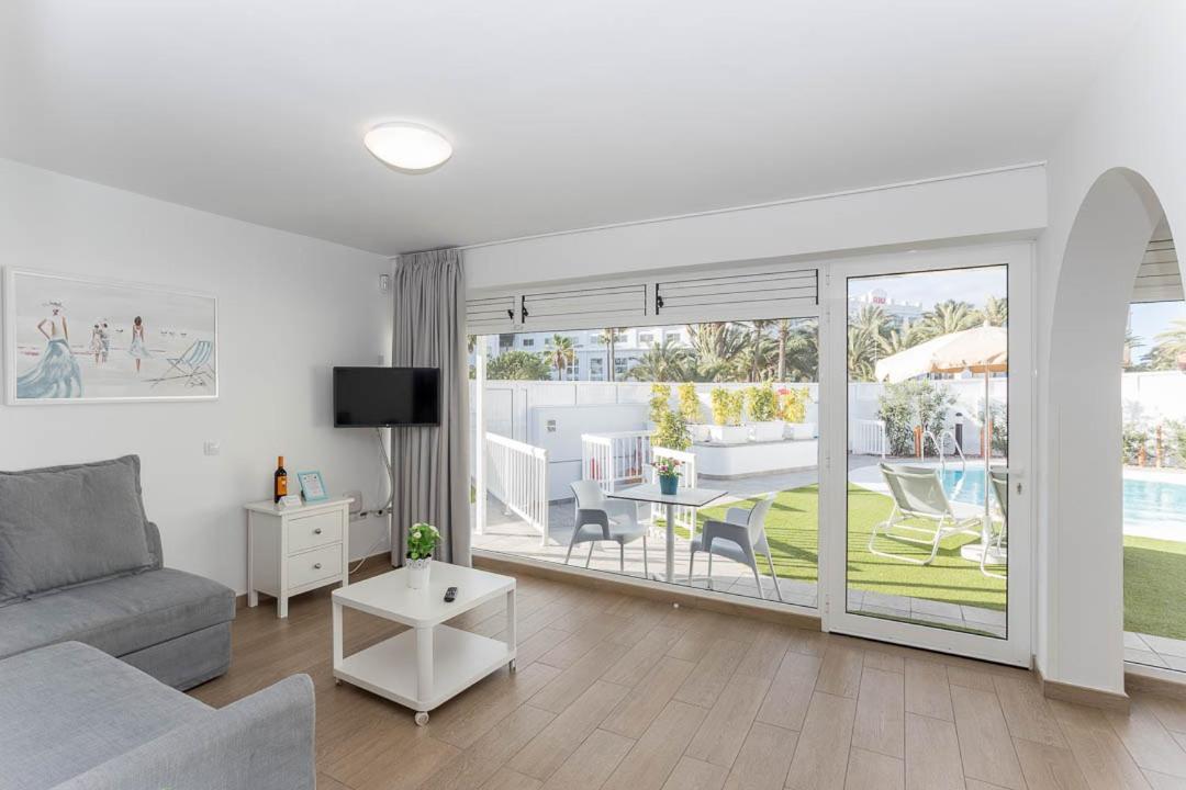 Nueva!!! Villa playa del inglés piscina privada climatizada Extérieur photo